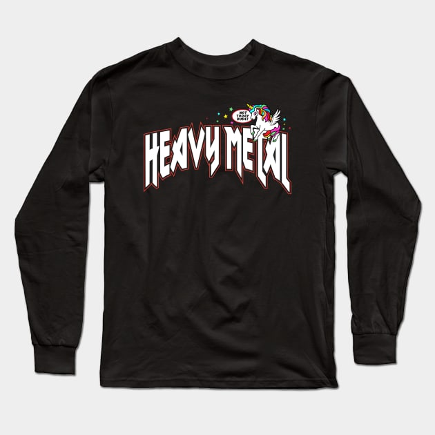 HEAVY METAL Long Sleeve T-Shirt by ALFBOCREATIVE